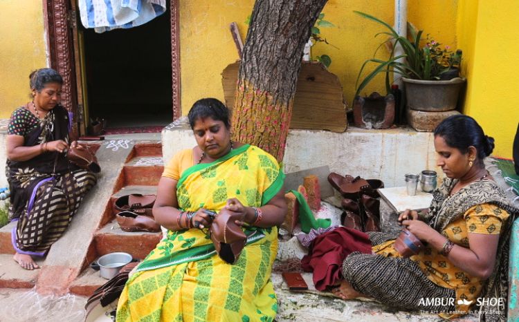 Women Workers and Hand Stitching in Ambur