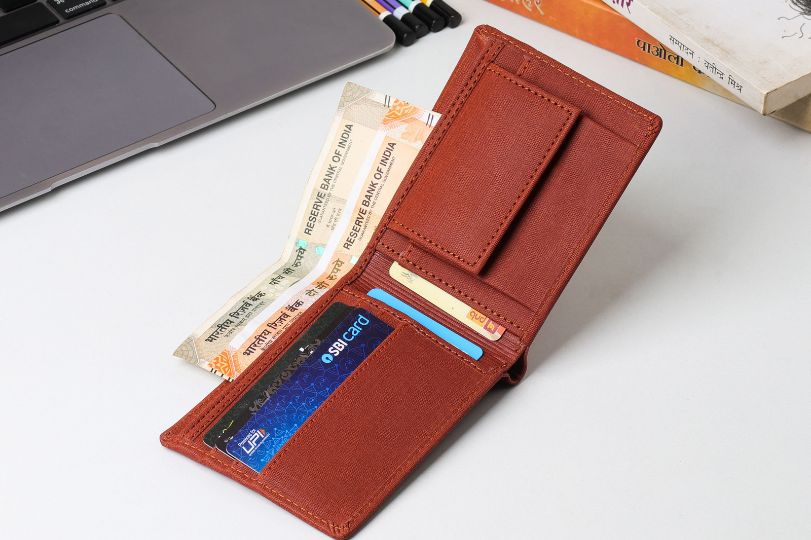 Bifol leather wallet